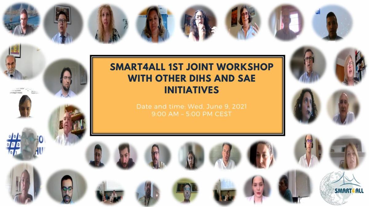 Review of the successful 1st SMART4ALL Joint Workshop on 9th June