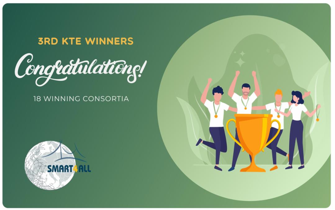 3rd KTE Open Call winners!