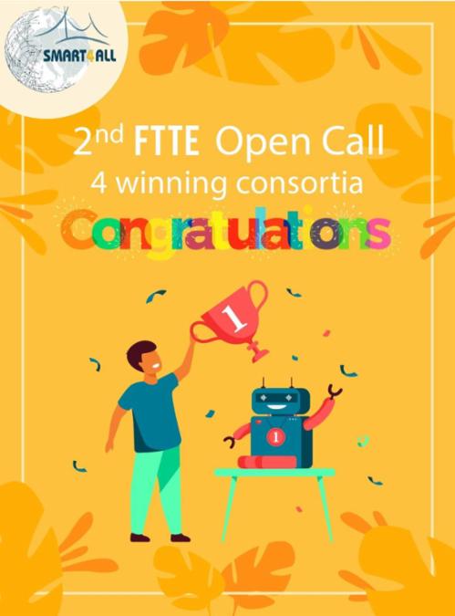 2nd FTTE Open Call winners announced!