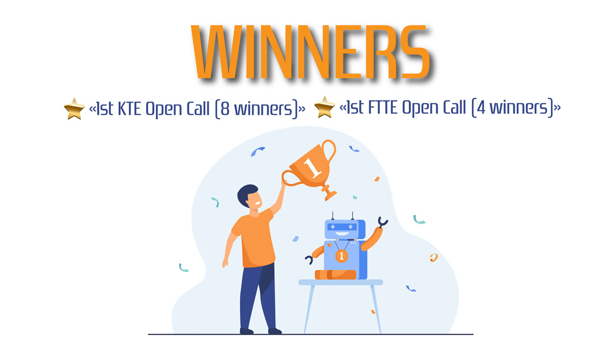 SMART4ALL previous open calls on KTE and FTTE winners