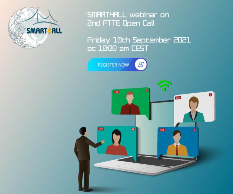 SMART4ALL Webinar on Competitive Proposal Preparation for 2nd FTTE Open Call
